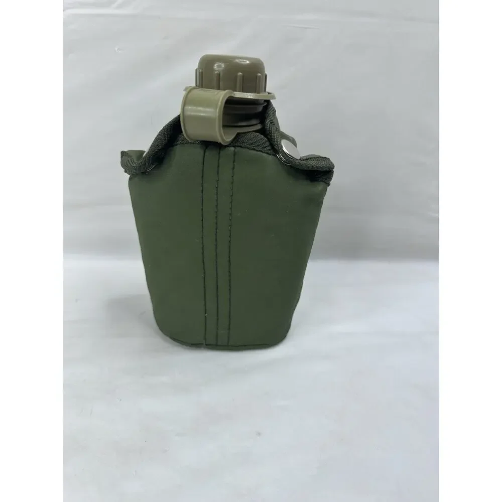 Vintage American Camper Canteen 1 Quart with Cloth Sleeve for Hiking & Camping